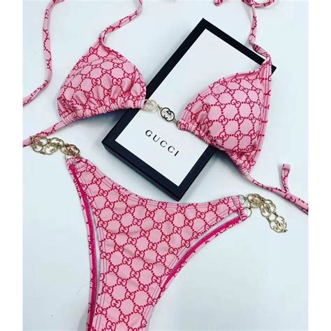 gucci swimsuits womens|Gucci bikini set.